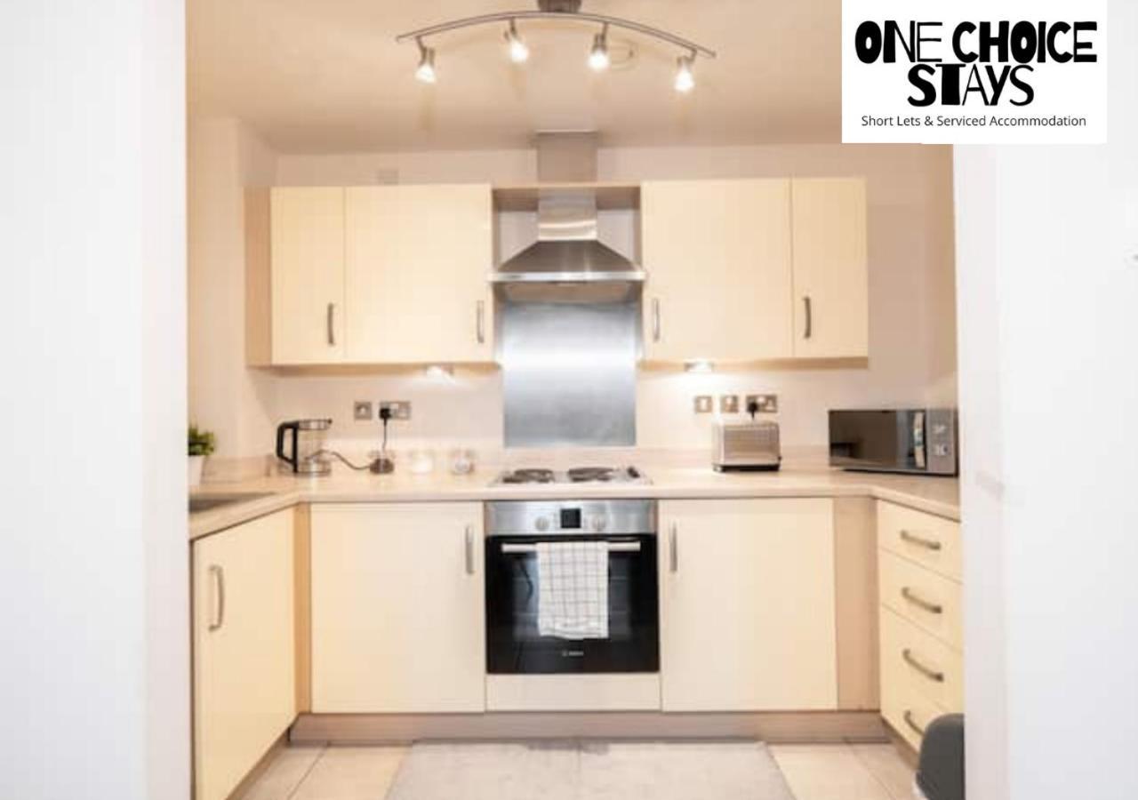 Cosy 2 Bedroom Apartment By One Choice Stays Serviced Accommodation Birmingham - City Centre - Wifi 외부 사진