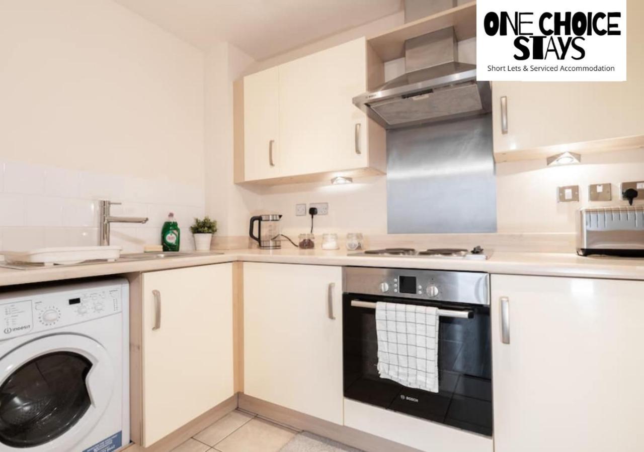 Cosy 2 Bedroom Apartment By One Choice Stays Serviced Accommodation Birmingham - City Centre - Wifi 외부 사진